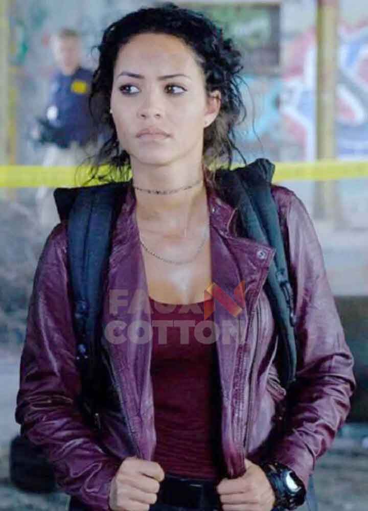 MacGyver Tristin Mays Leather Jacket